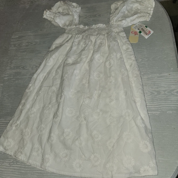 Girls GB girls sz L white dress New nwt - Picture 4 of 5